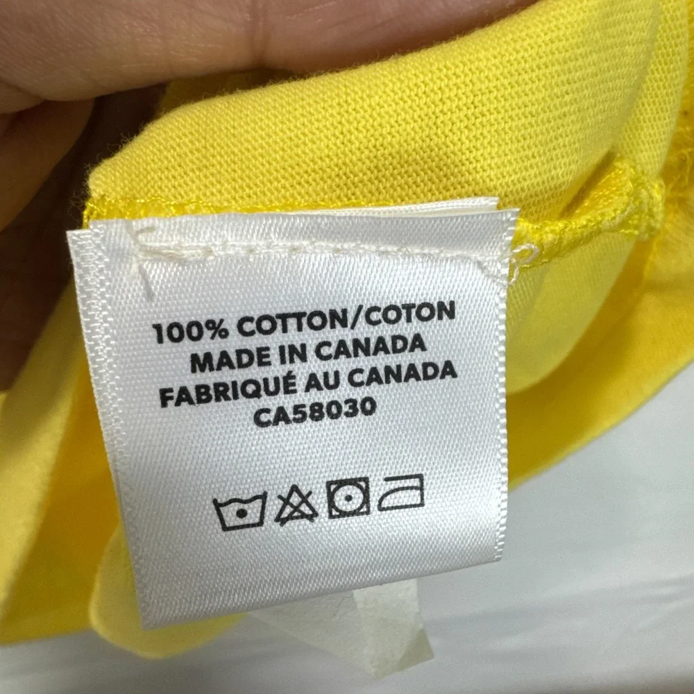 You‎ Matter By Demetrius Harmon Cut And Sew 001 Yellow Tshirt Size XL - Picture 6 of 8